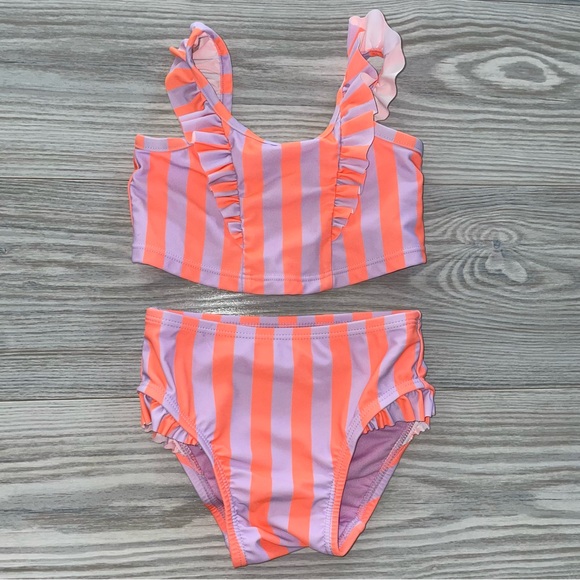 ⭐Baby Gap Baby Girls 2-Piece Bathing Suit 12-18 Months⭐ - Picture 1 of 4